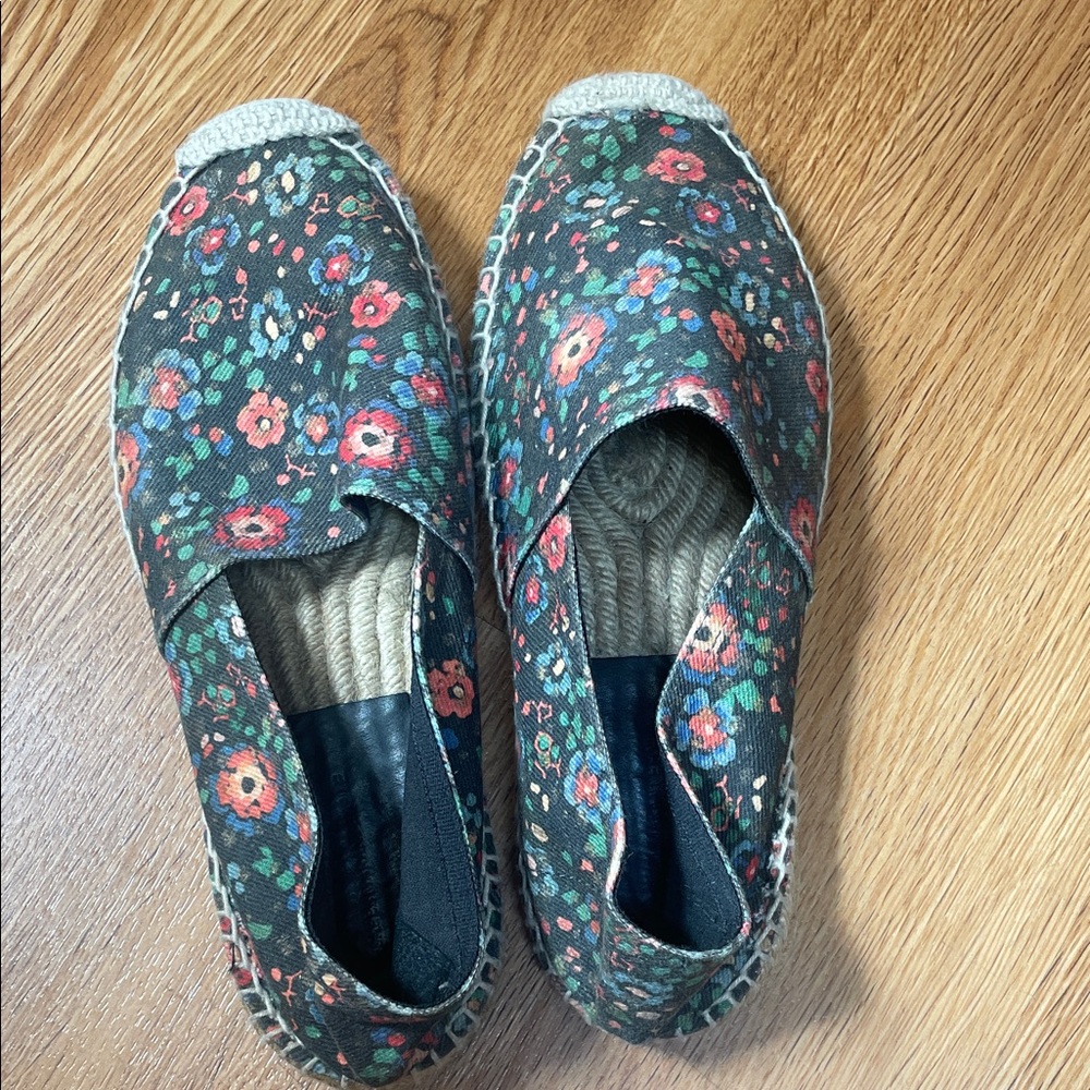 Floral Canvas Espadrilles